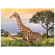 Dino Giraffe family 1000 puzzles - Jigsaw Puzzle