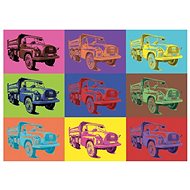 Dino pop art - Tatra 1000 puzzle - Jigsaw Puzzle