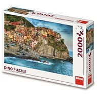 Dino Colorful Manarola 2000 puzzle - Jigsaw Puzzle