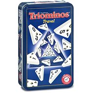 Triominos Travel - sheet metal - Tabletop Game 