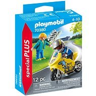 Playmobil 70380 Chlapci se závodní motorkou - Figure