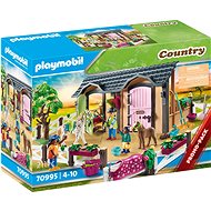Playmobil 70995 Výuka jízdy na koni s koňskými stájemi - Building Set