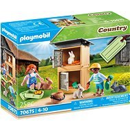 Playmobil Ajándékszett "Nyuszietetés" - Építőjáték
