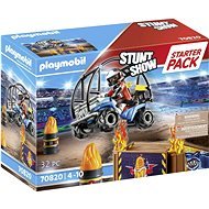 Playmobil 70820 Starter Pack - Kaszkadőr quaddal és lángoló rámpával - Építőjáték