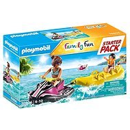 Playmobil 70906 Family Fun - Starter Pack Wasserscooter mit Bananenboot - Bausatz
