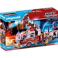 Playmobil Fire Truck: US Tower Ladder - Building Set