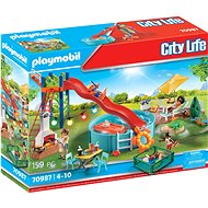 Playmobil Pool Party with Slide - Building Set