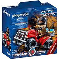 Playmobil Hasičská rýchlostná štvorkolka - Stavebnica