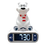 Lexibook Children's Polar Bear Alarm Clock with Night Light - Alarm Clock