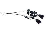 Halloween Decoration Black Rose - Decoration