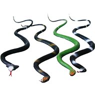 Rubber snake - Halloween - mix 4 types - 76 cm - Party Accessories