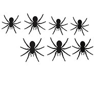 Paper decoration spiders 12 pcs - Party Accessories