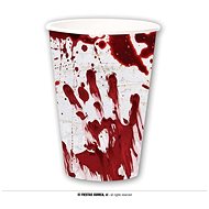 Paper cups - bloody prints - Halloween - 6pcs - Drinking Cup