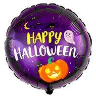 Foil balloon - Happy Halloween - round - 45 cm - Balloons