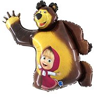 SMART BALLOONS Foil balloon - Masha and bear - 107 cm - Balloons
