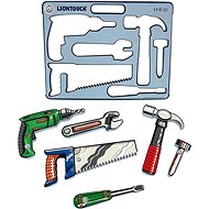 Liontouch Tool Set - Electric drill, hammer, saw, screwdriver, wrench and nail - Children's Tools