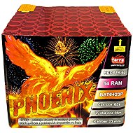 Fireworks - Battery of phoenix 64 shots - Fireworks