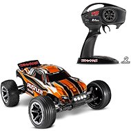 Traxxas Rustler 1:10 RTR orange with LED lighting - Remote Control Car
