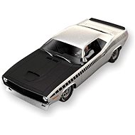 SCX Original Cuda Silver - Slot Track Car