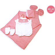 Llorens M740-50 outfit for baby doll New Born size 40-42 cm - Toy Doll Dress