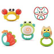 Hola Rattles / Bites Animals (5 pcs) - Baby Teether
