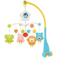 Huanger Carousel above the crib with projector (blue) - Cot Mobile