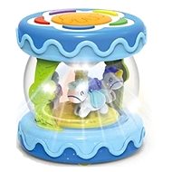 Huanger interactive drum with ponies Blue - Toy Drum