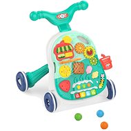 Huanger 2in1 Interactive Walker/Crutch Fruit - Turquoise - Baby Walker