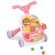 Huanger 2in1 Interactive Walker/Wheelchair Fruit - Pink - Baby Walker
