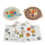 Lucy & Leo 176"Edible - inedible" - set of 56 parts with patterns - Tabletop Game 