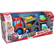 Kiddy Car tow truck with effects 31 cm 2 cars 9 cm - Toy Car