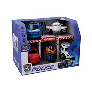 Police vehicles 5 pcs 10 cm - Toy Car