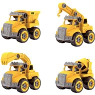 Screw car building 4 pcs 13 cm - Toy Car