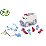 Green Toys Ambulance with medical tools - Kids Doctor Briefcase