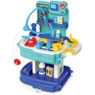 Doctor set table in backpack 37,5 x 29,5 x 44 cm - Kids Doctor Briefcase