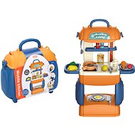 Kitchen table set in briefcase 23,5x14,5x20,5cm - Play Kitchen