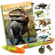Nebulous Stars Dinosaur notebook with lock - Journal