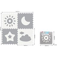 Soft weather blocks 60 x 60 cm - Foam Puzzle