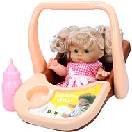 Doll with carrycot 21 cm - Doll