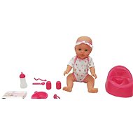 Baby pissing set 41 cm - Doll