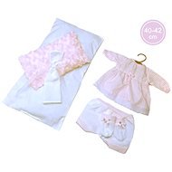 Llorens M740-42 outfit for baby doll New Born size 40-42 cm - Toy Doll Dress