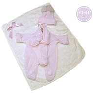 Llorens M843-16 outfit for baby doll New Born size 43-44 cm - Toy Doll Dress