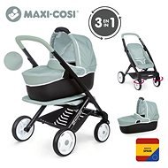 Maxi Cosi Combination Stroller for dolls green-grey - Doll Stroller