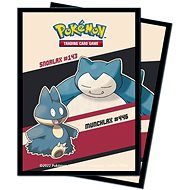 Pokémon UP: GS Snorlax Munchlax - Deck Protector card sleeves 65pcs - Card Case