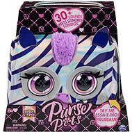Purse Pets Metalická Interaktiví kabelka Zebra - Kids' Handbag