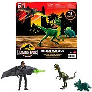 Jurassic World Ian Malcolm mit Dinosauriern und Zubehör - Figur