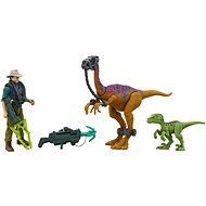 Jurassic World Alan Grant dinoszauruszokkal és kiegészítőkkel - Figura