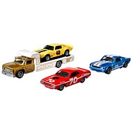 Hot Wheels 3ks Prémiový angličák S týmovým tahačem - Hot Wheels