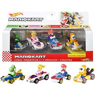 Hot Wheels Mario Kart 4ks angličák  - Hot Wheels