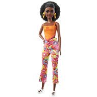Barbie Modell - Virágos Retro - Játékbaba